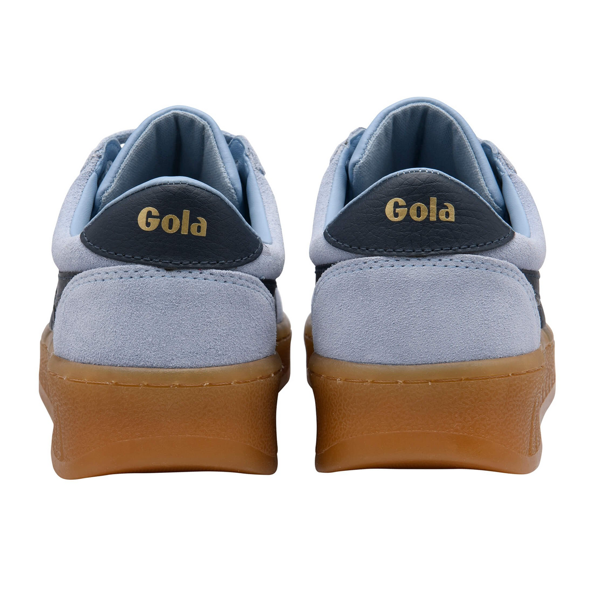 Gola Grandslam Suede Sneaker (Women) - Air/Navy/Gum Athletic - Casual - Lace Up - The Heel Shoe Fitters