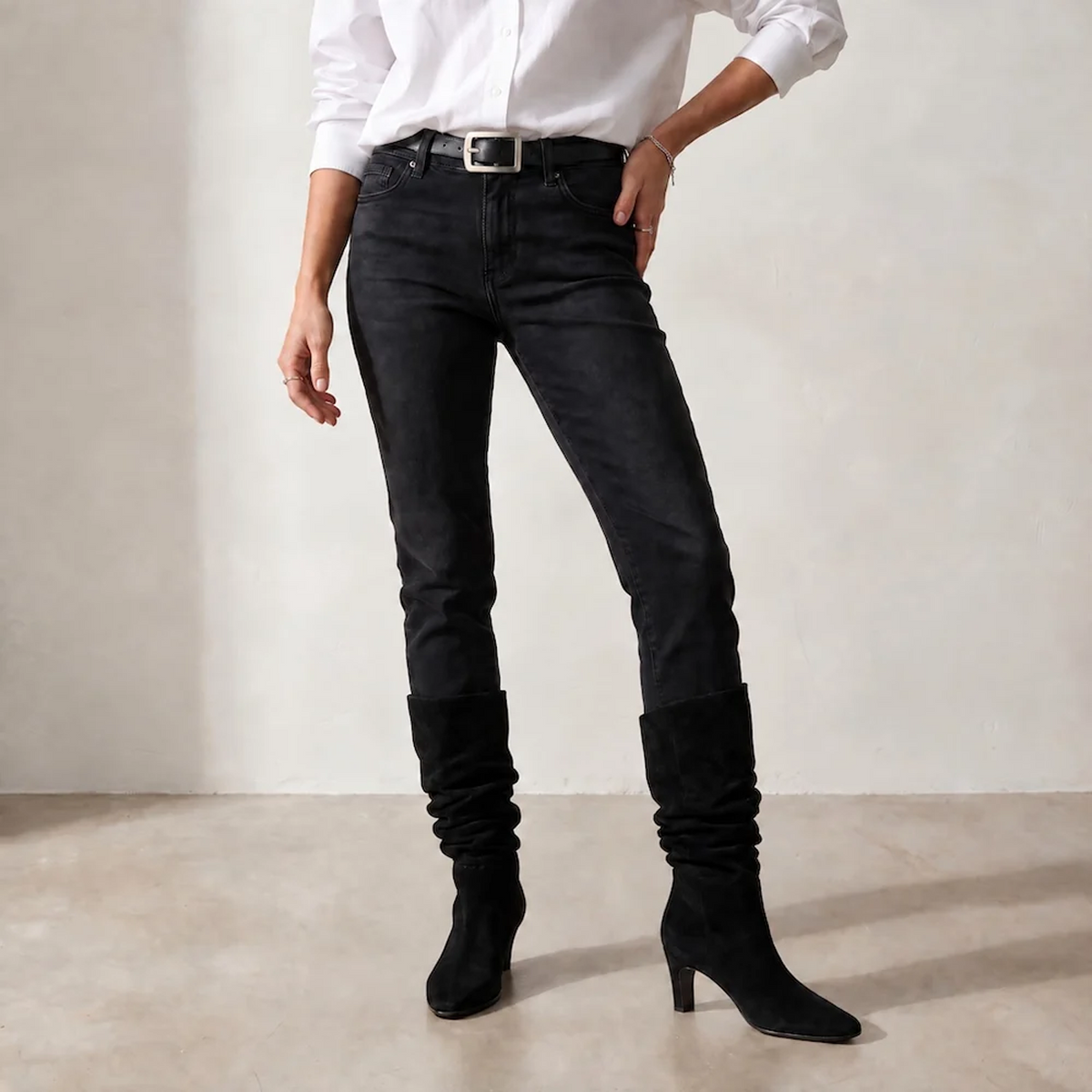 Frankie4 Clarkson Boot (Women) - Black Suede