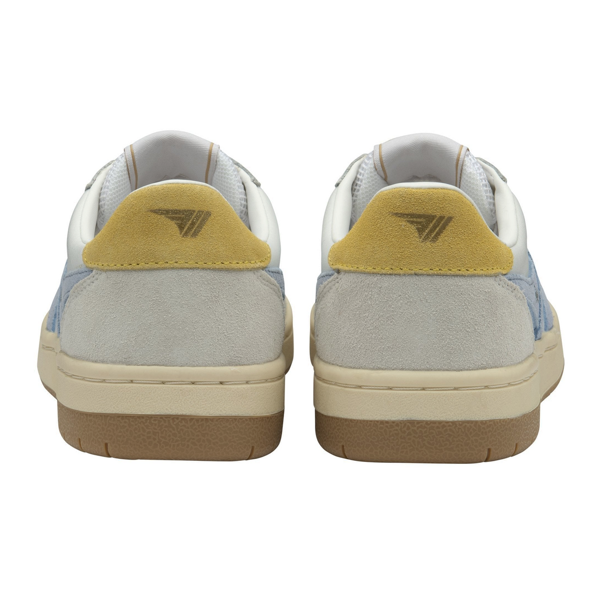 Gola Hawk Sneaker (Women) - White/Air/Pollen Athletic - Casual - Lace Up - The Heel Shoe Fitters