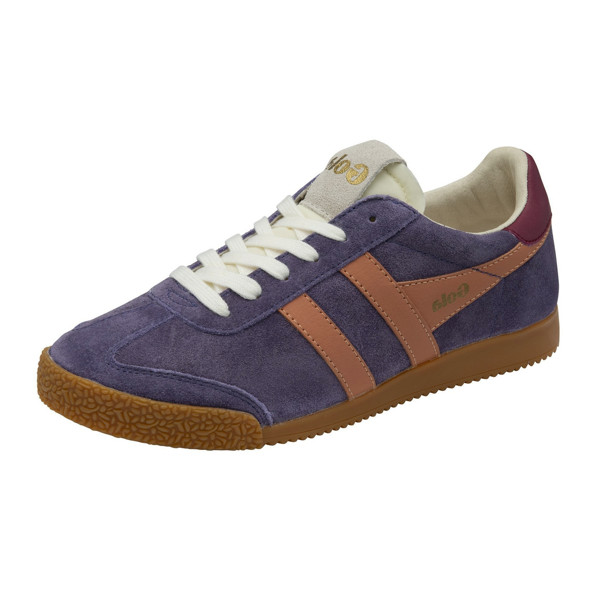Gola Elan Sneaker (Women) - Plum/Terracotta/Cerise Athletic - Casual - Lace Up - The Heel Shoe Fitters