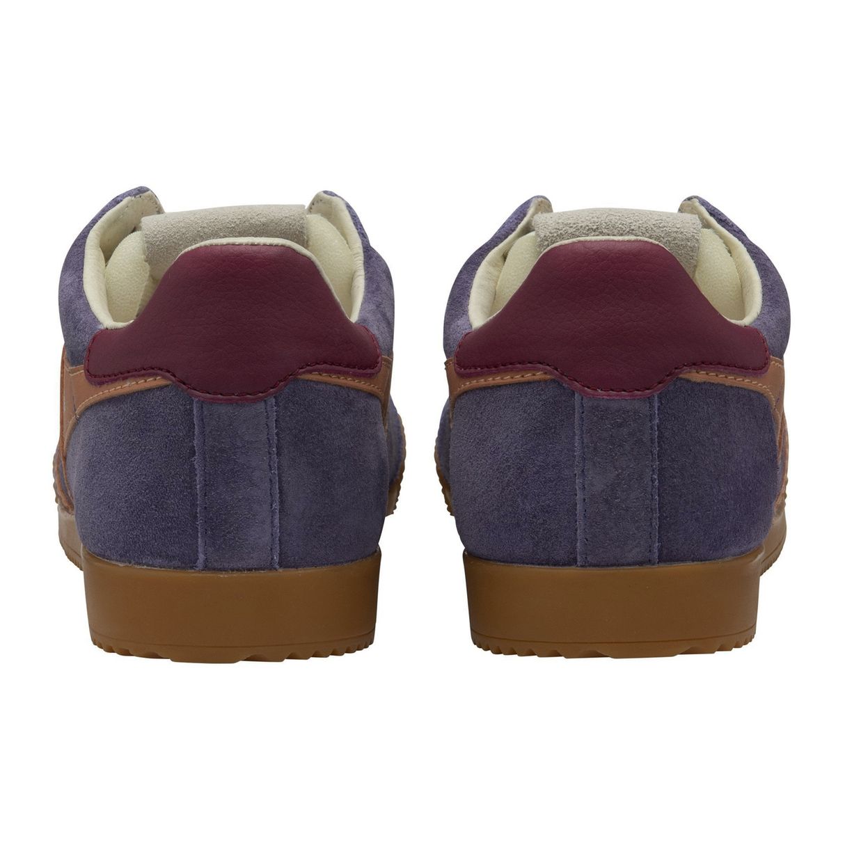 Gola Elan Sneaker (Women) - Plum/Terracotta/Cerise Athletic - Casual - Lace Up - The Heel Shoe Fitters