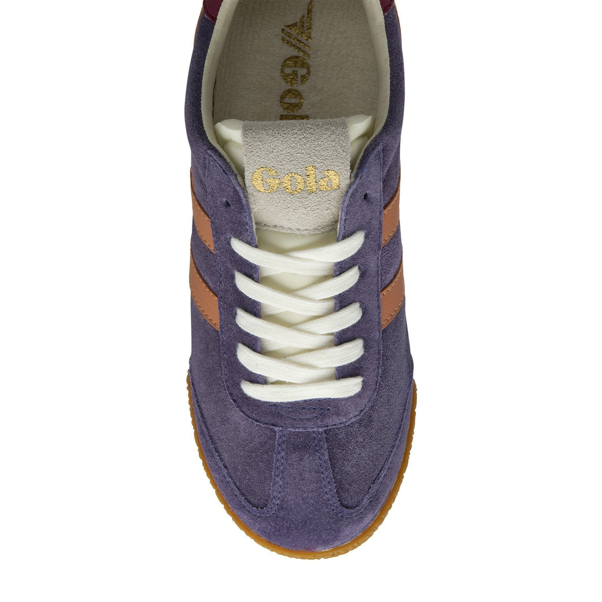 Gola Elan Sneaker (Women) - Plum/Terracotta/Cerise Athletic - Casual - Lace Up - The Heel Shoe Fitters
