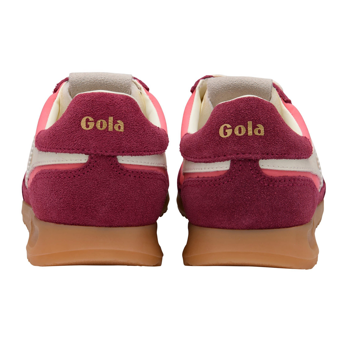 Gola Firefly Sneaker (Women) - Bubblegum/Cerise/Off White Athletic - Casual - Lace Up - The Heel Shoe Fitters