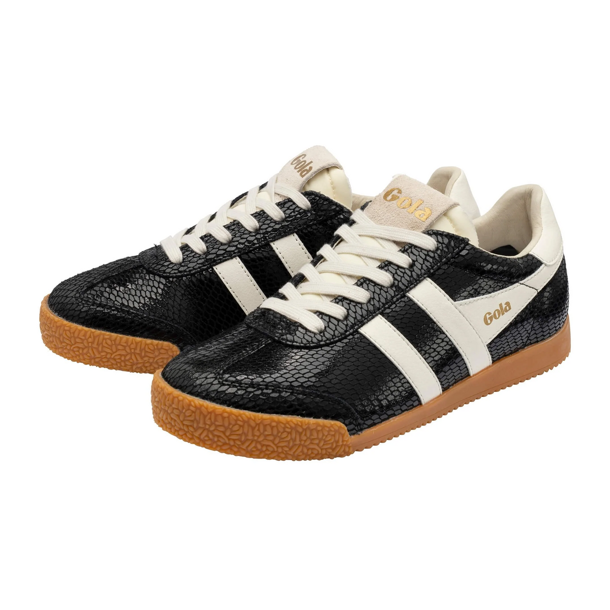 Gola Elan Serpent Sneaker (Women) - Black/Off White