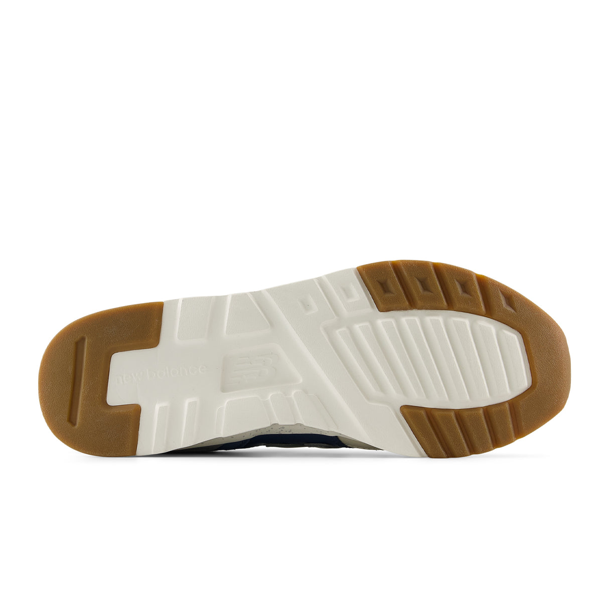 New Balance Classic 997H Sneaker (Men) - White/Sea Salt/Vintage Indigo Athletic - Running - Stability - The Heel Shoe Fitters