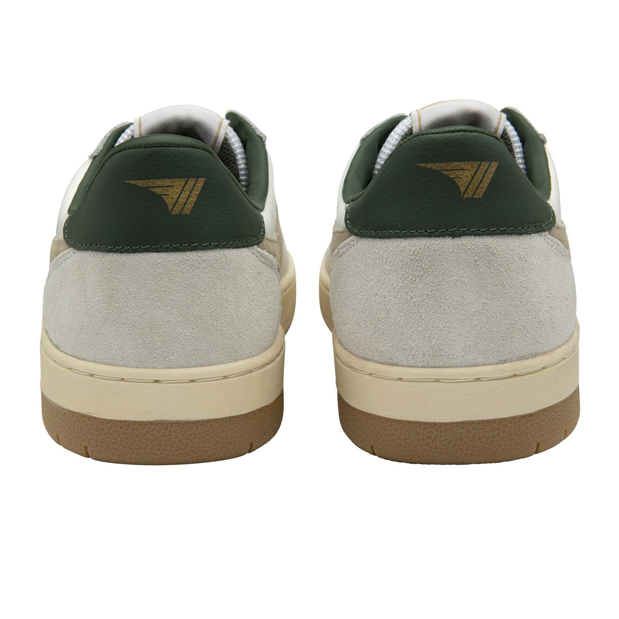 Gola Hawk Sneaker (Men) - White/Bone/Dark Khaki Athletic - Casual - Lace Up - The Heel Shoe Fitters