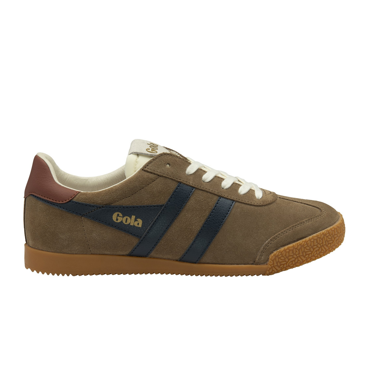 Gola Elan Sneaker (Men) - Tobacco/Navy/Rust Athletic - Casual - Lace Up - The Heel Shoe Fitters