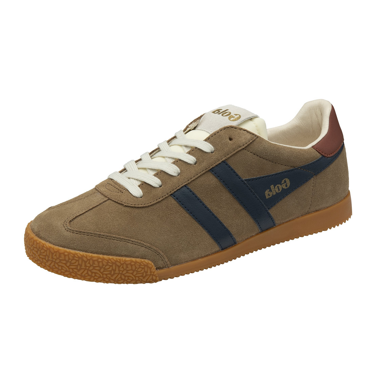 Gola Elan Sneaker (Men) - Tobacco/Navy/Rust Athletic - Casual - Lace Up - The Heel Shoe Fitters