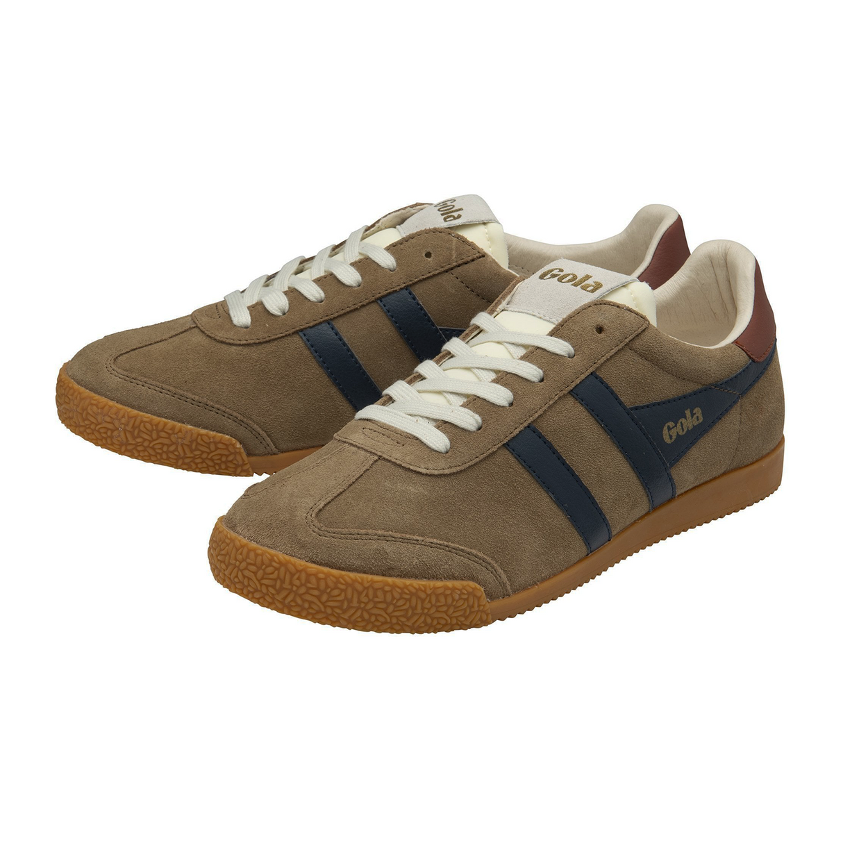 Gola Elan Sneaker (Men) - Tobacco/Navy/Rust Athletic - Casual - Lace Up - The Heel Shoe Fitters