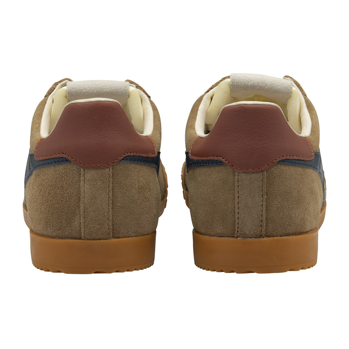 Gola Elan Sneaker (Men) - Tobacco/Navy/Rust Athletic - Casual - Lace Up - The Heel Shoe Fitters