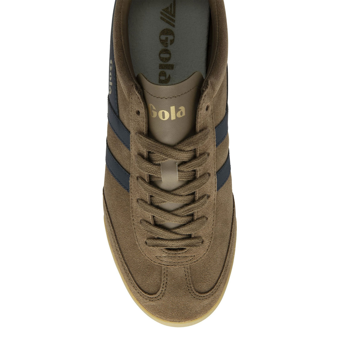 Gola Apollo Sneaker (Men) - Tobacco/Navy/Gum Athletic - Casual - Lace Up - The Heel Shoe Fitters