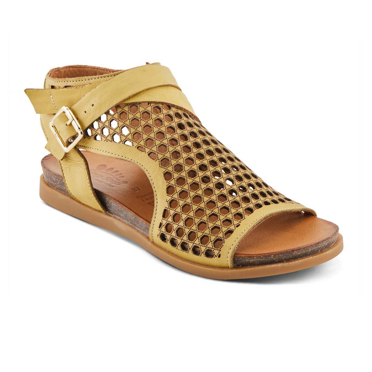 Spring Step Covington Backstrap Sandal (Women) - Pistachio Sandal - Backstrap - The Heel Shoe Fitters