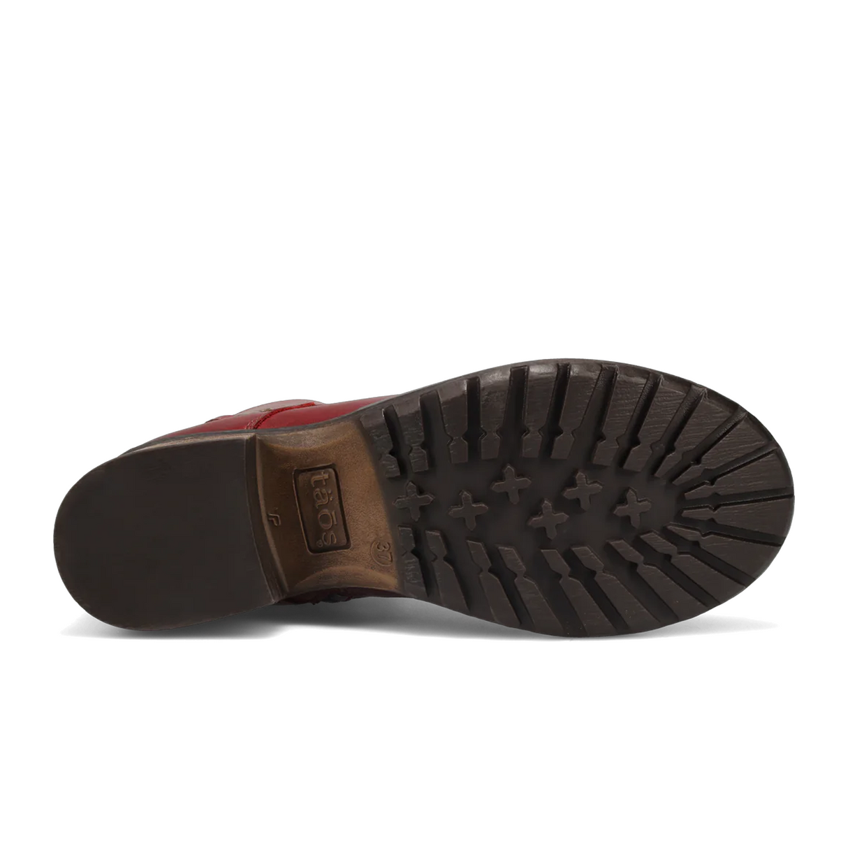 Taos Crave Lace Up Mid Boot (Women) - Classic Red Boots - Casual - Mid - The Heel Shoe Fitters