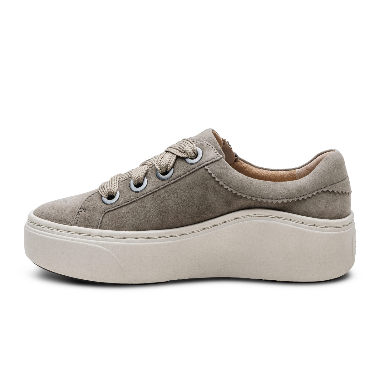 Aetrex Aubrey Sneaker (Women) - Taupe Athletic - Casual - Lace Up - The Heel Shoe Fitters