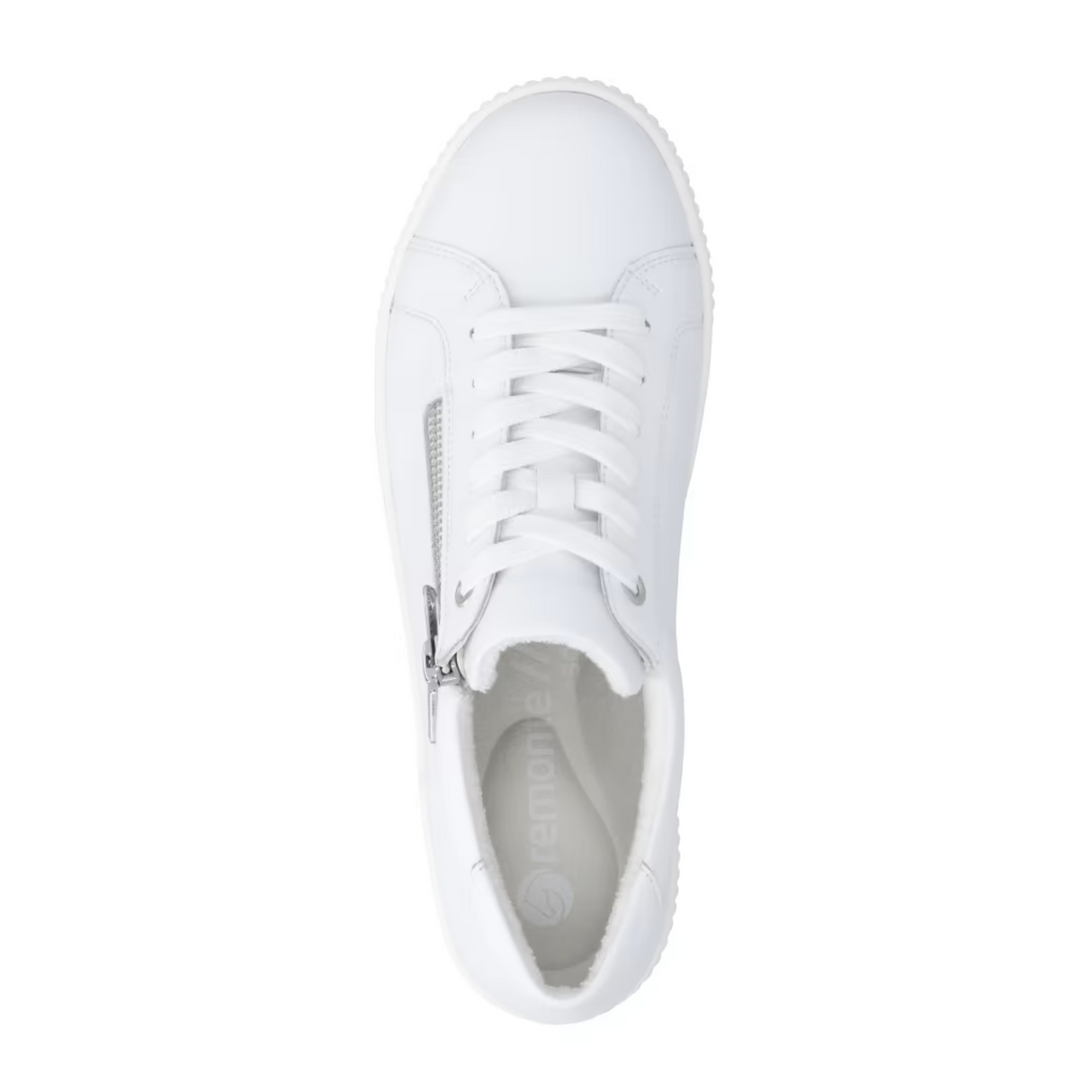 Remonte Maditta 00 Sneaker (Women) - White Athletic - Casual - Lace Up - The Heel Shoe Fitters