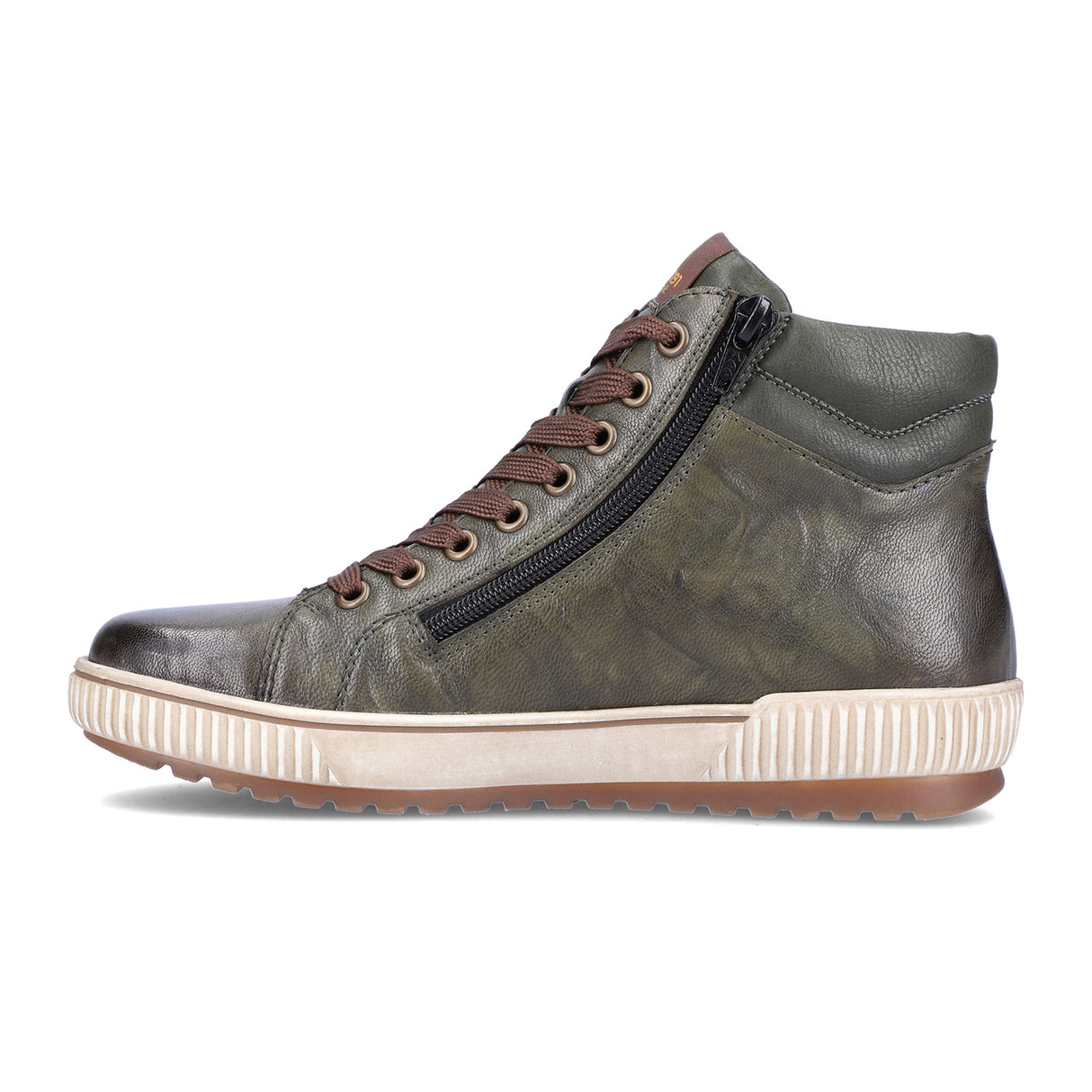 Remonte D0772 Maditta Sneaker Boot (Women) - Efue/Forest/Fjord Athletic - Casual - Lace Up - The Heel Shoe Fitters