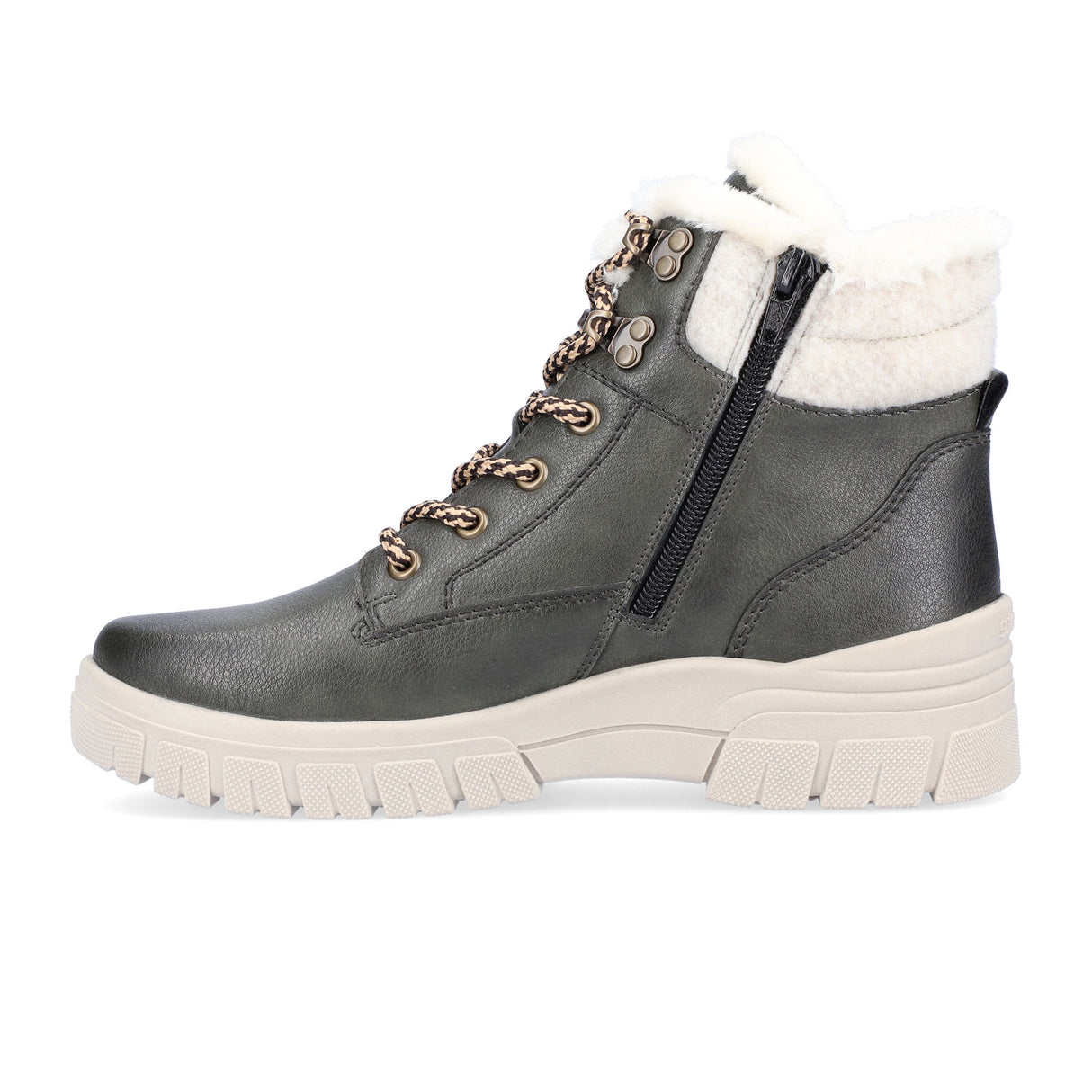 Remonte Evi D0E71-52 Mid Winter Boot (Women) - Leaf/Sand/Leaf Boots - Winter - Mid Boot - The Heel Shoe Fitters