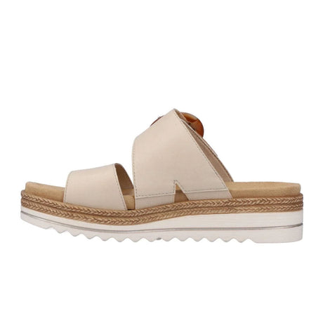 Remonte Jocelyn D0Q51-80 Slide Sandal (Women) - Kreide/Pebble Sandals - Slide - The Heel Shoe Fitters