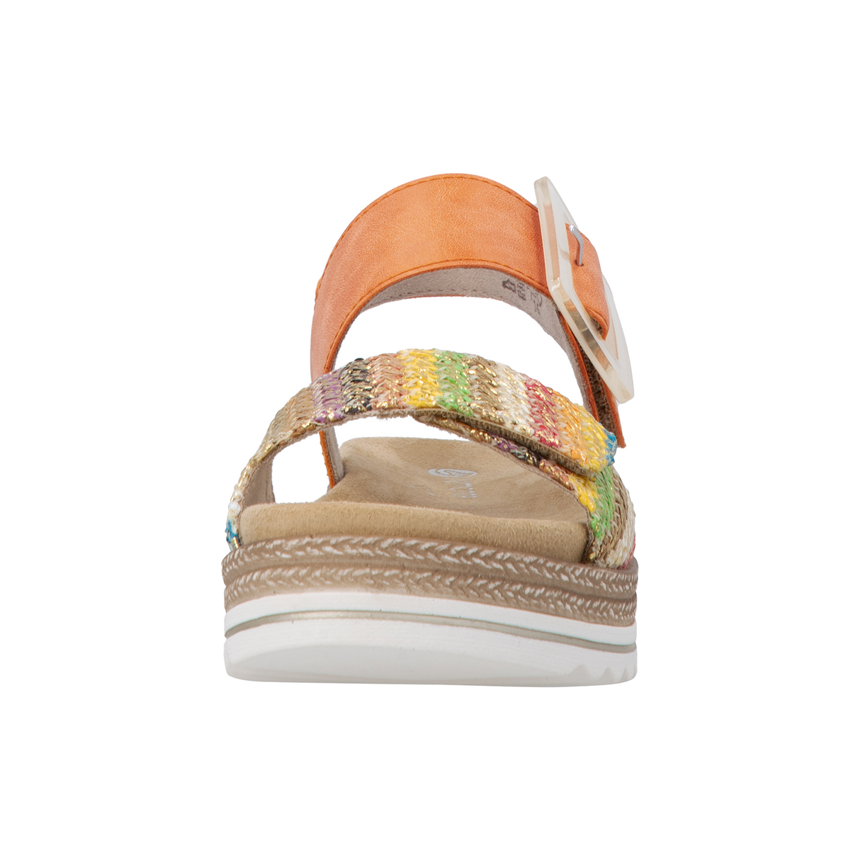 Remonte Jocelyn 62 Backstrap Sandal (Women) - Orange Sandal - Backstrap - The Heel Shoe Fitters