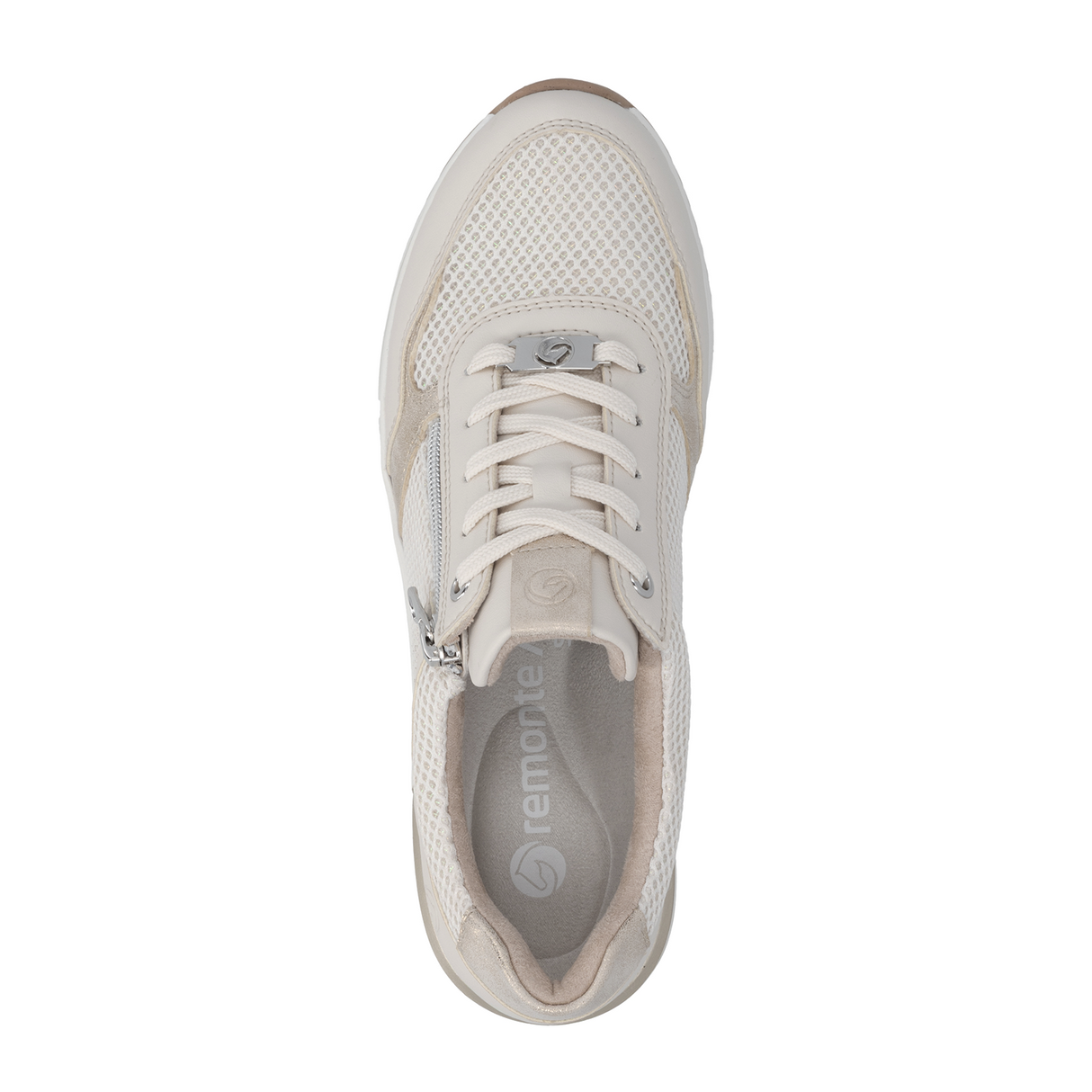 Remonte Eleni 19 Sneaker (Women) - White Athletic - Casual - Lace Up - The Heel Shoe Fitters