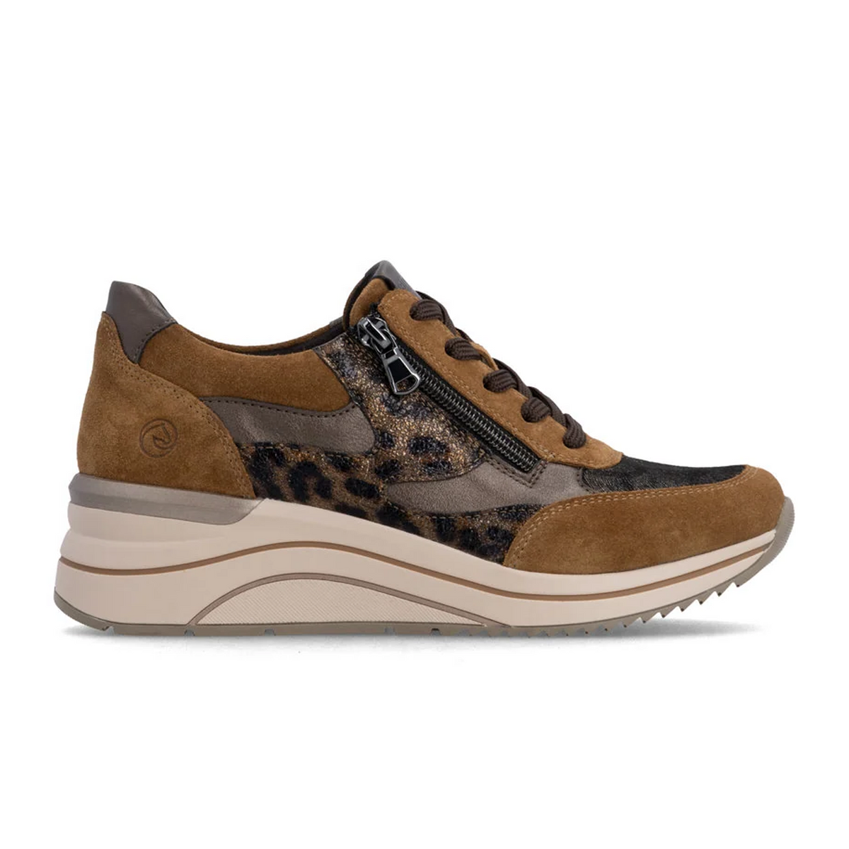 Remonte Eleni D0T23 Sneaker (Women) - Reh/Schwarz-Gold/Antique
