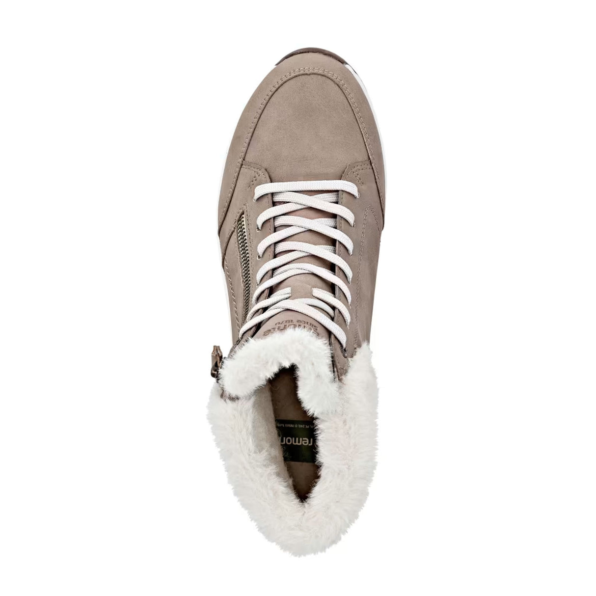 Remonte Eleni D0T77 Sneaker Boot (Women) - Camel/Cotton Boots - Casual - Mid - The Heel Shoe Fitters