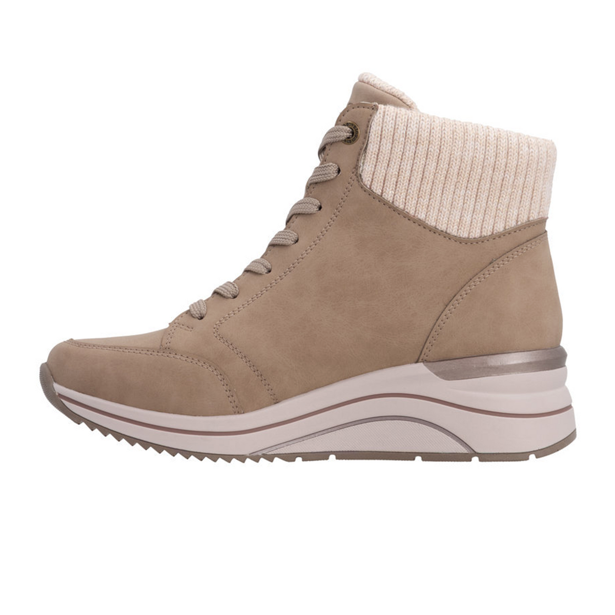 Remonte Eleni 77 Sneaker Boot (Women) - Camel/Off White