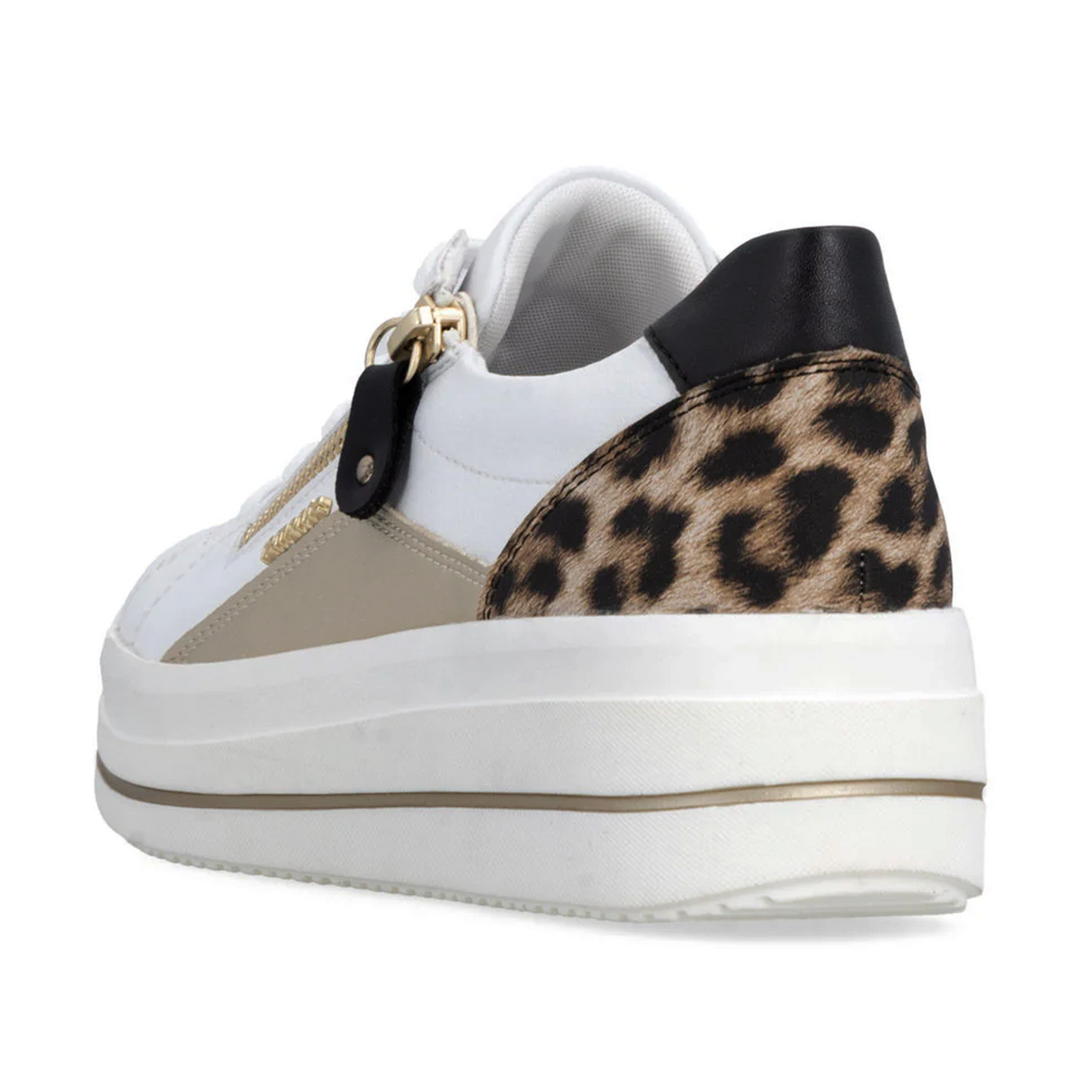 Remonte Julika 01 Sneaker (Women) - White/Black Multi