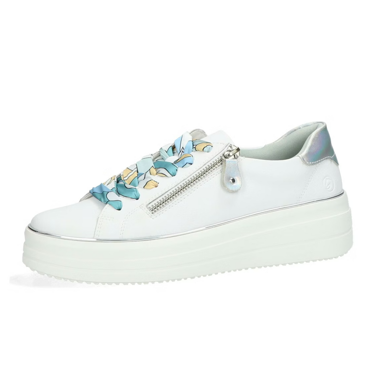 Remonte Julika 06 Sneaker (Women) - White Athletic - Casual - Lace Up - The Heel Shoe Fitters