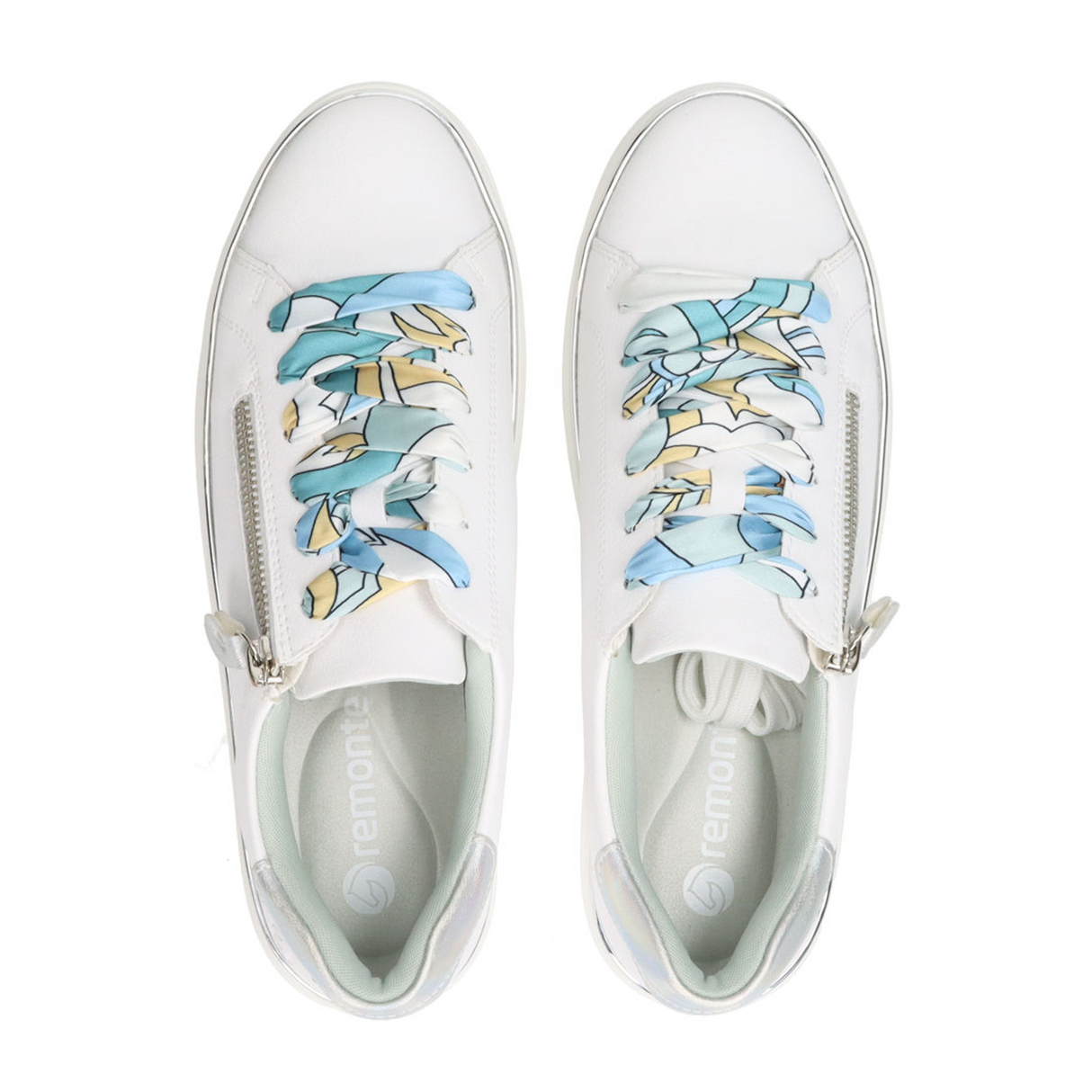 Remonte Julika 06 Sneaker (Women) - White Athletic - Casual - Lace Up - The Heel Shoe Fitters