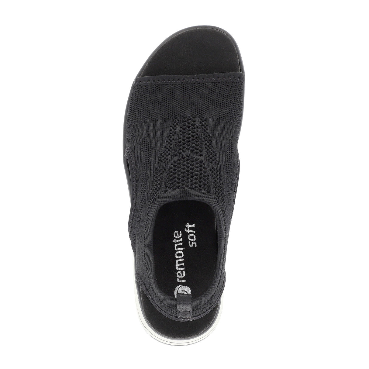 Remonte Jocelyn D1J52-00 Sandal (Women) - Black Knit Sandals - Backstrap - The Heel Shoe Fitters