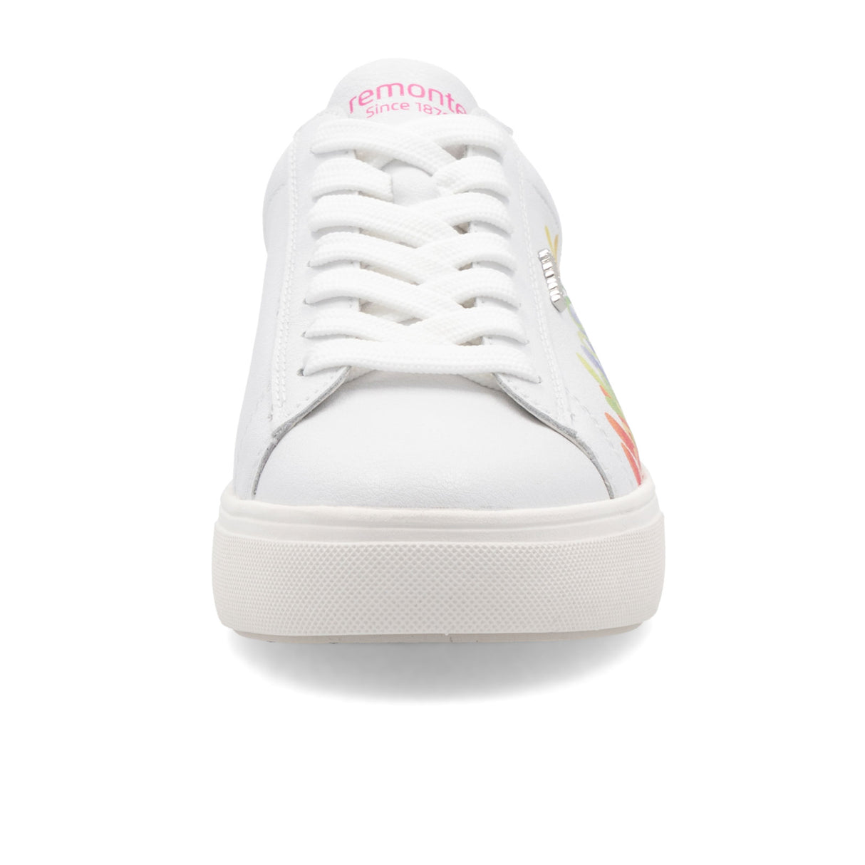 Remonte Shawna D2J00 Sneaker (Women) - Weiss/Magenta/Rock Athletic - Casual - Lace Up - The Heel Shoe Fitters