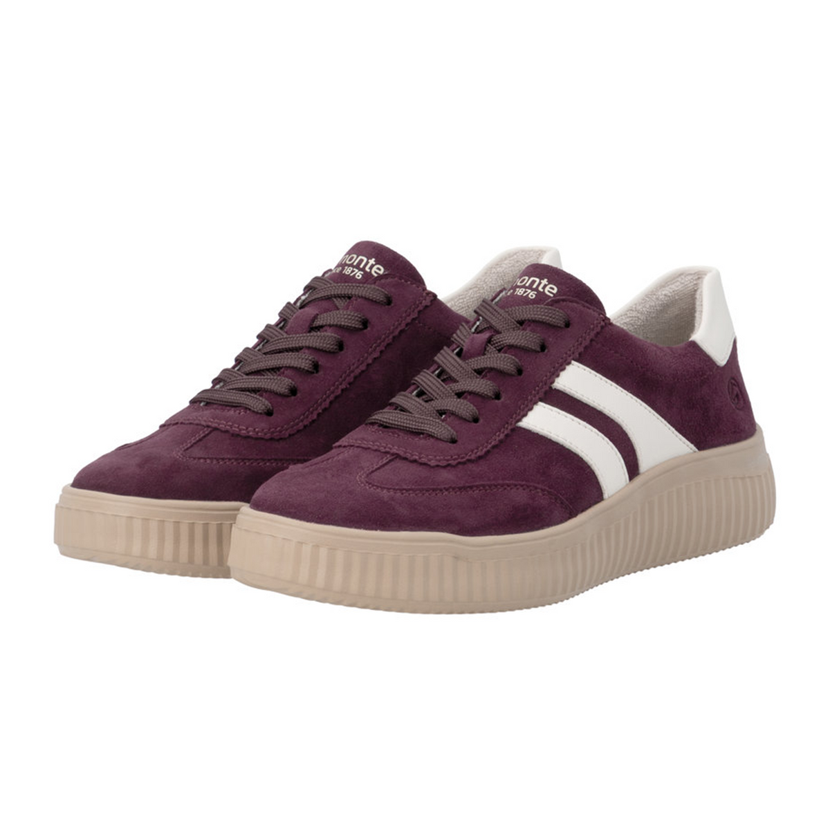 Remonte Levke D3E00 Sneaker (Women) - Brombeer/Cotton