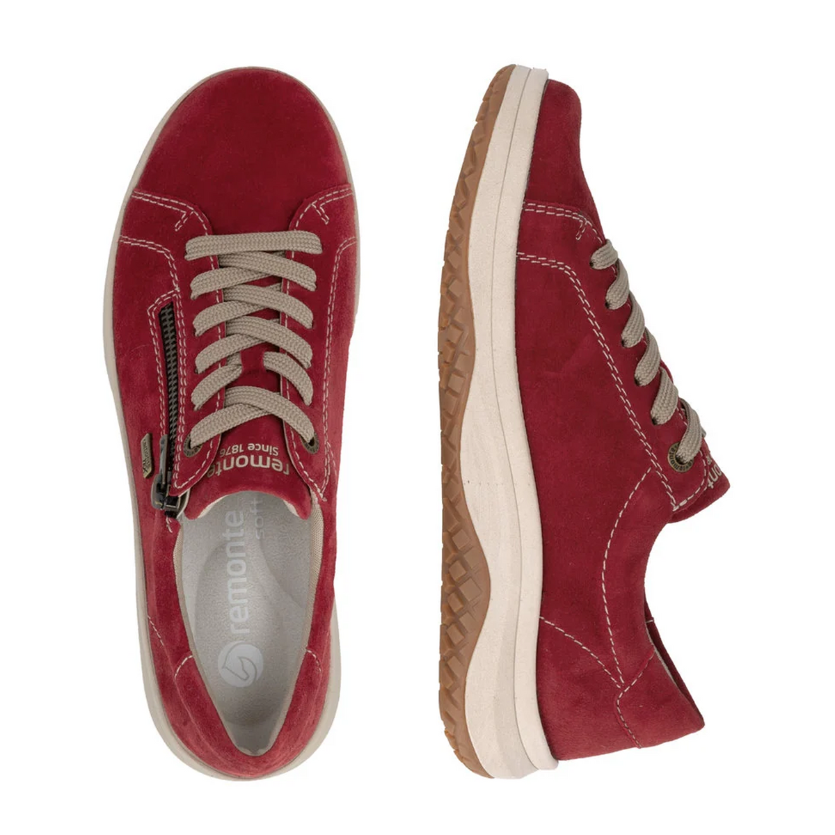 Remonte Maditta D3Q00 Sneaker (Women) - Mohn Athletic - Casual - Lace Up - The Heel Shoe Fitters