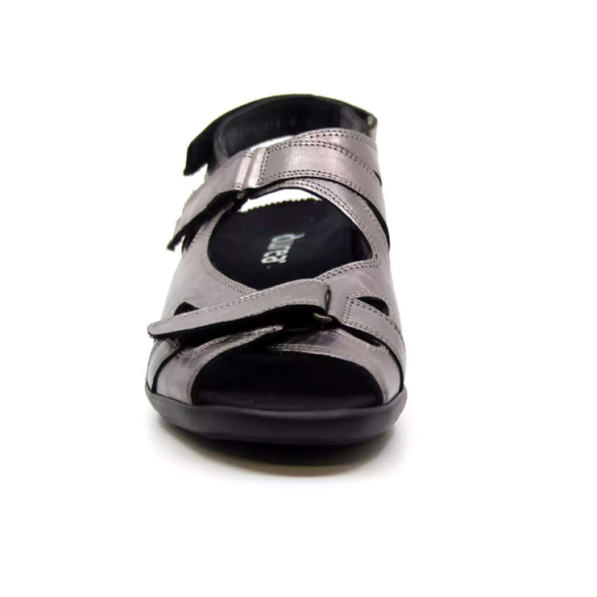 Durea Diana Backstrap Sandal (Women) - Pewter Metallic Sandal - Backstrap - The Heel Shoe Fitters