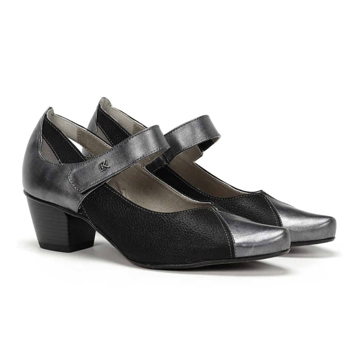 Dorking Triana D7746 Heeled Mary Jane (Women) - Laguna/Sugar Negro Dress-Casual - Heels - The Heel Shoe Fitters
