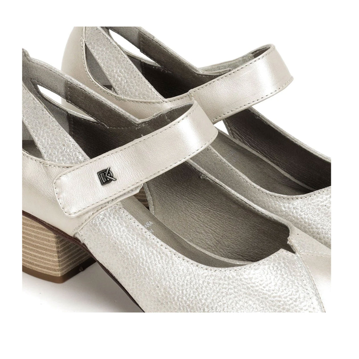 Dorking Triana D7746 Heeled Mary Jane (Women) - Laguna/Sugar Platino Dress-Casual - Heels - The Heel Shoe Fitters