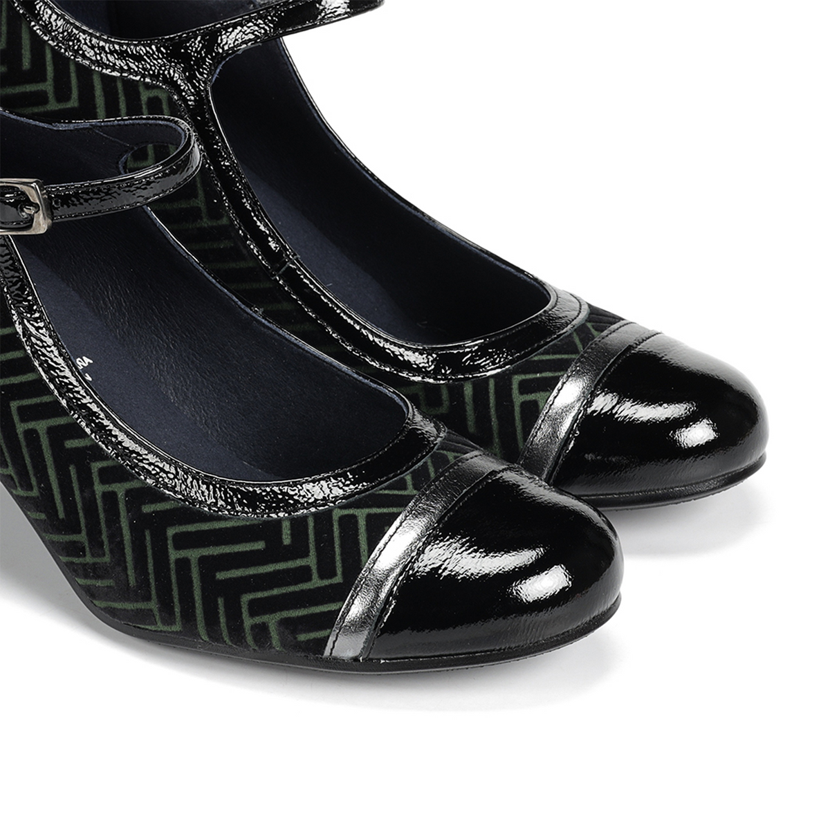Dorking Rodin D8669 Mary Jane Heel (Women) - Lami Bosco/Anthracita