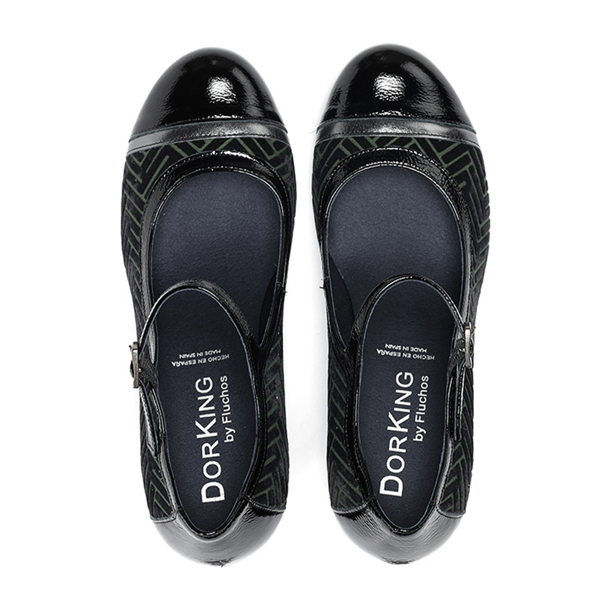 Dorking Rodin D8669 Mary Jane Heel (Women) - Lami Bosco/Anthracita
