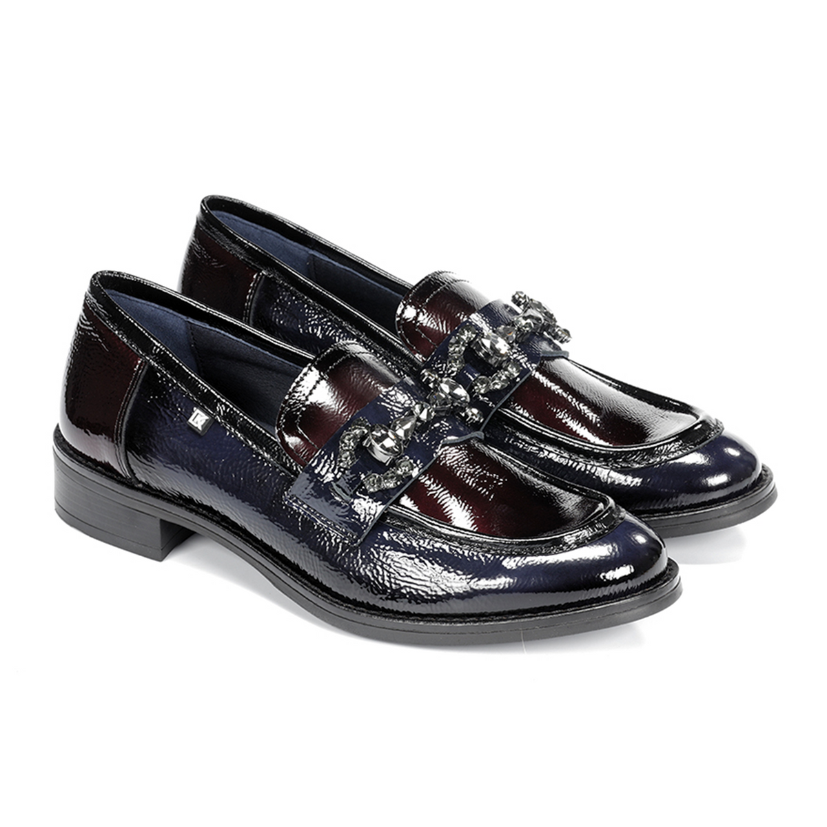 Dorking Harvard D9118 Loafer (Women) - Naplack Marino/Burdeos