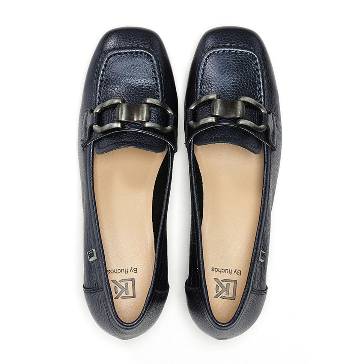 Dorking Gia D9303 Loafer (Women) - Alumin Oceano Dress-Casual - Loafers - The Heel Shoe Fitters