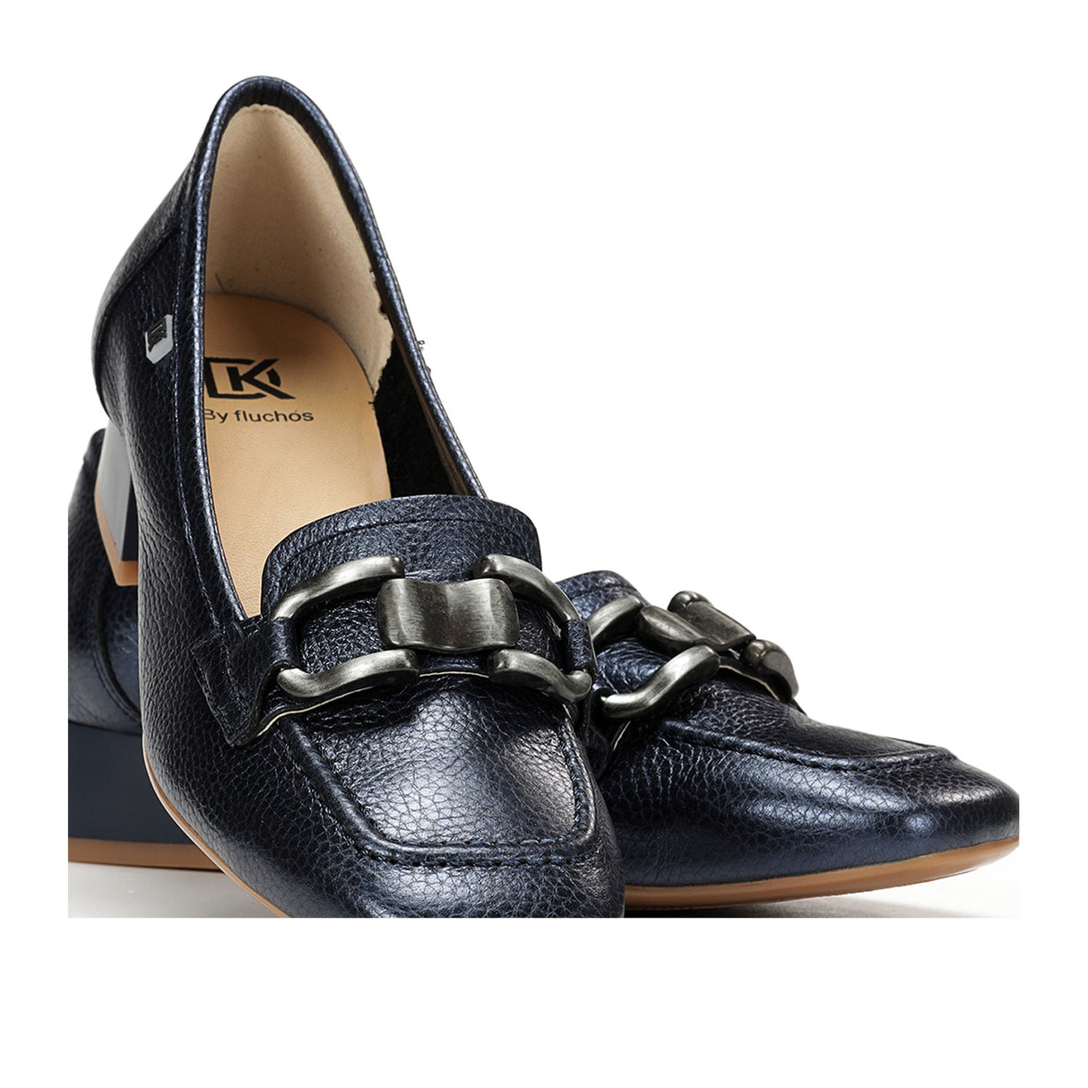Dorking Gia D9303 Loafer (Women) - Alumin Oceano Dress-Casual - Loafers - The Heel Shoe Fitters