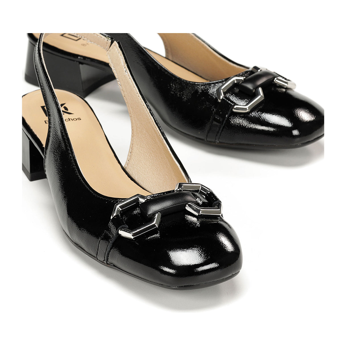 Dorking Gia D9307 Slingback Heel (Women) - Negro Dress-Casual - Heels - The Heel Shoe Fitters