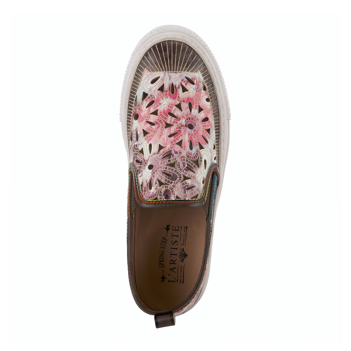 L'Artiste Denofeden Slip On Sneaker (Women) - Brown Multi Dress-Casual - Slip On - The Heel Shoe Fitters