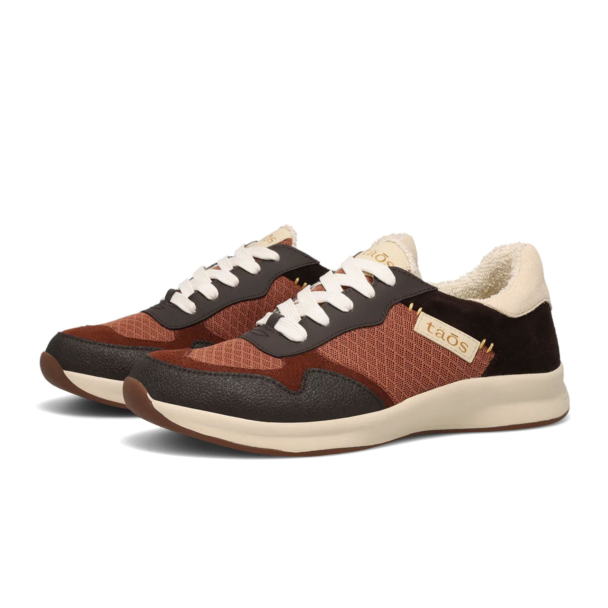 Taos Detour Sneaker (Women) - Cocoa Multi Athletic - Casual - Lace Up - The Heel Shoe Fitters