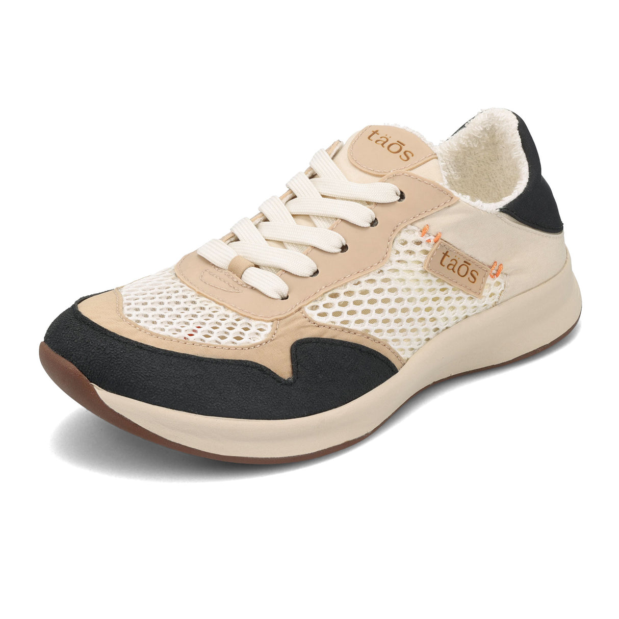Taos Direction Sneaker (Women) - Black/Taupe Multi Athletic - Casual - Lace Up - The Heel Shoe Fitters