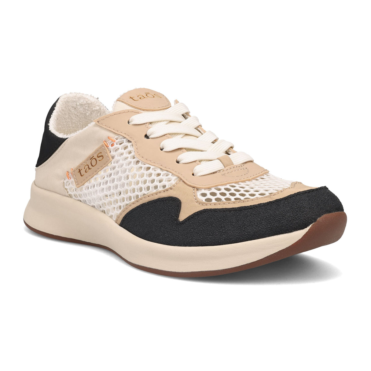 Taos Direction Sneaker (Women) - Black/Taupe Multi Athletic - Casual - Lace Up - The Heel Shoe Fitters