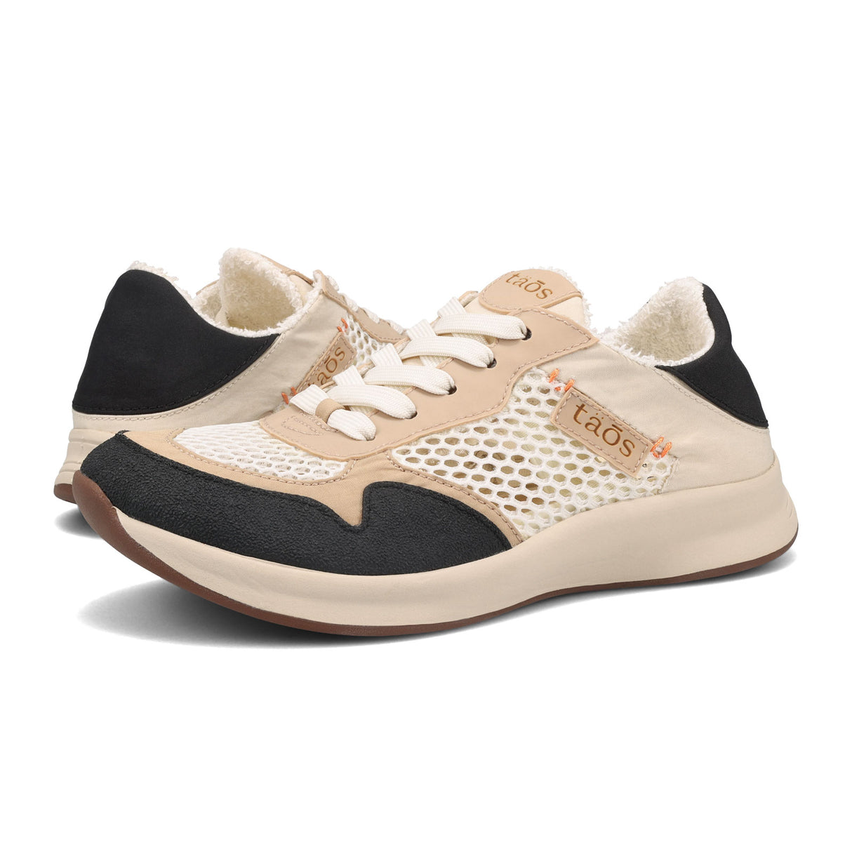 Taos Direction Sneaker (Women) - Black/Taupe Multi Athletic - Casual - Lace Up - The Heel Shoe Fitters