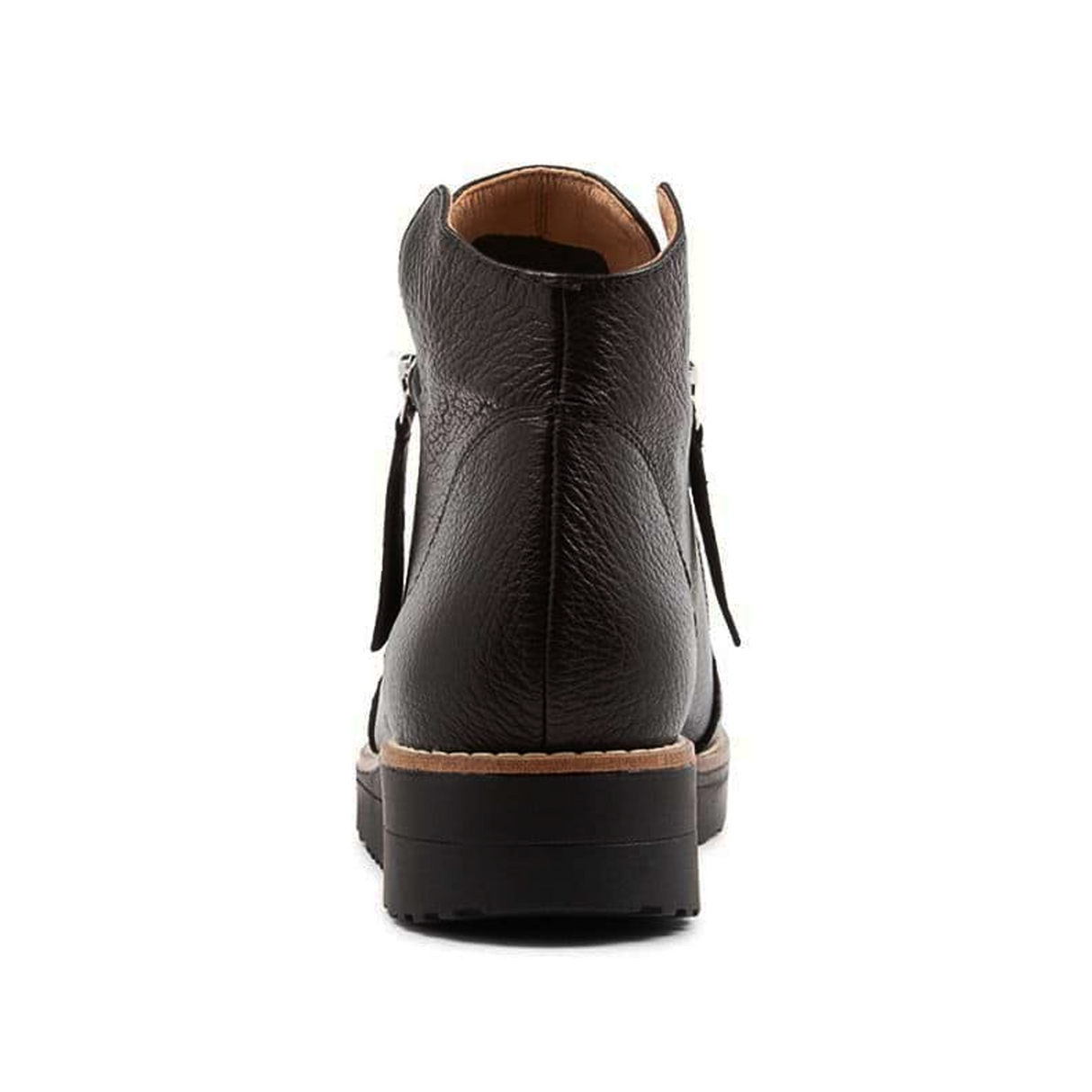 Django & Juliette Ohmy Ankle Boot (Women) - Black/Black Boots - Casual - Low - The Heel Shoe Fitters