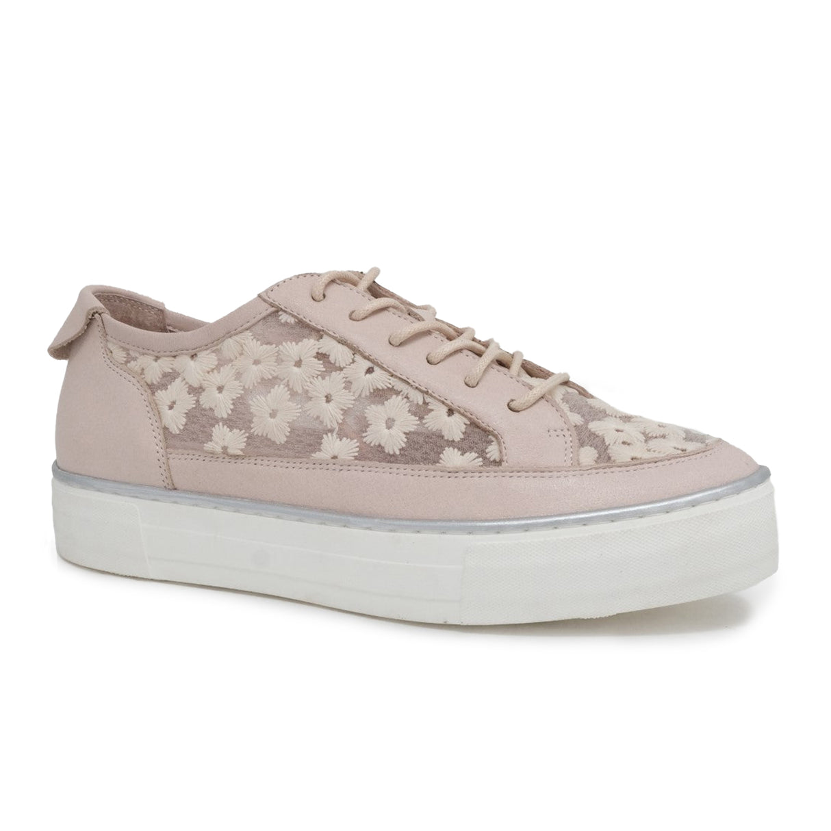 Django & Juliette Faders Sneaker (Women) - Dusty Pink Athletic - Casual - Lace Up - The Heel Shoe Fitters
